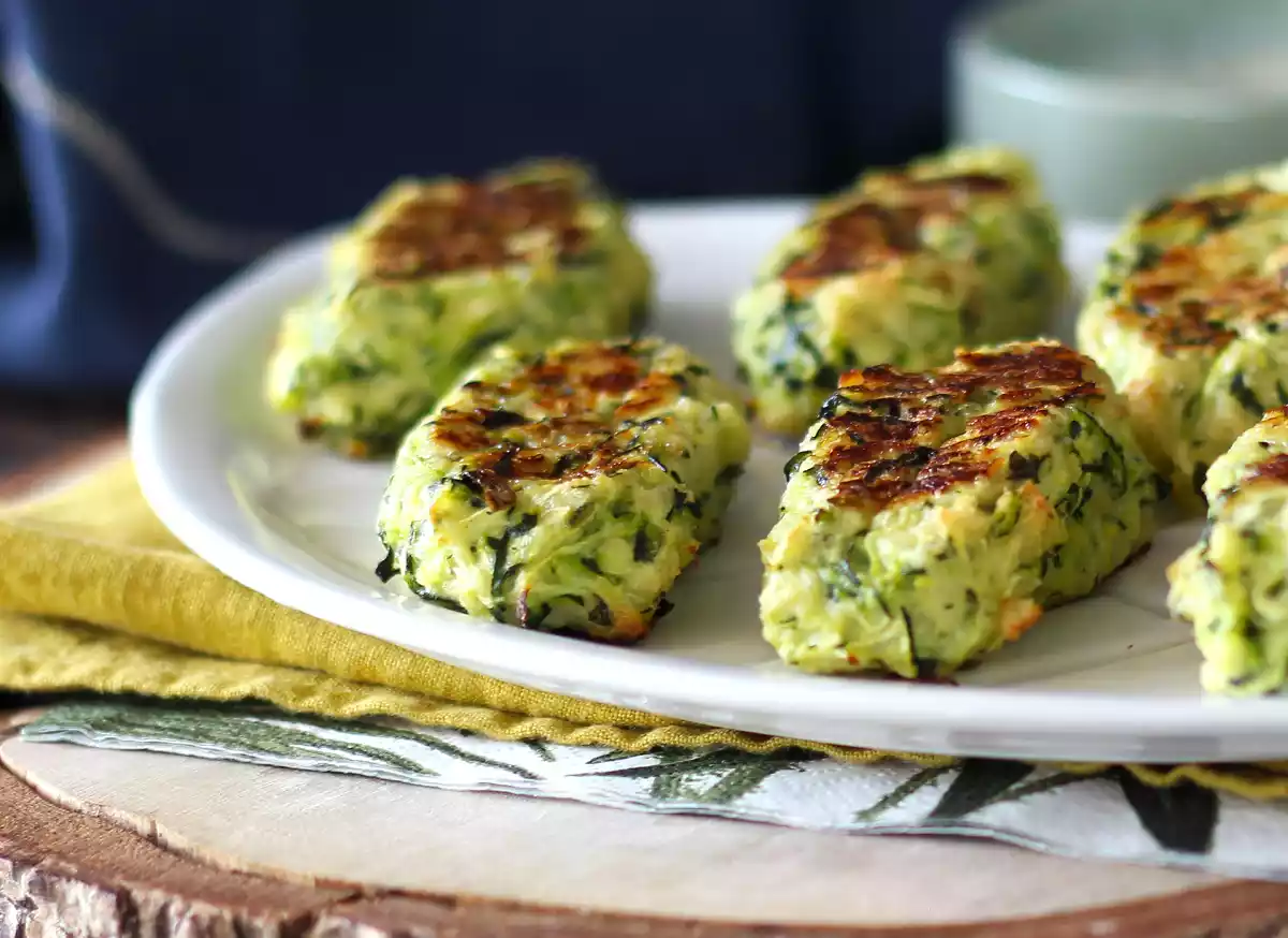 3. Zucchini-Bällchen aus dem Ofen