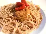 Rezept Emmer urkornnudeln mit pesto von getrockneten tomaten