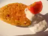Scharfe linsen ~ couscousbratlinge mit knobi ~ joghurt ~ dip