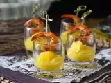 Rezept Verrines garnelen mango für einen süßen/salzigen aperitif