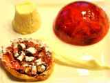 Rezept Panna cotta ohne gelatine dafür mit rhabarber