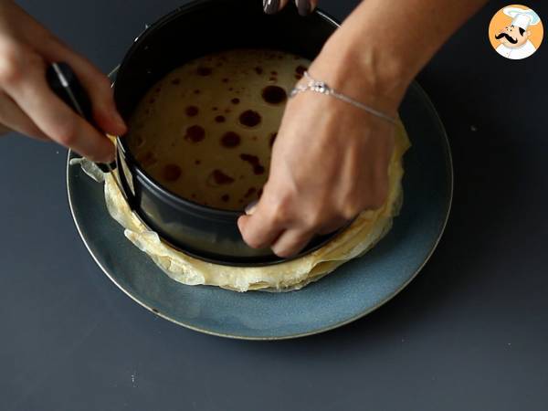 Pfannkuchen nach Tiramisu-Art mit Kaffee und Kakao - Zubereitung Schritt 3
