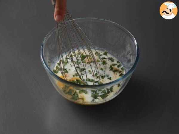 Was kann man mit Tortillas machen? Kleine, einfache und preiswerte Quiches! - Zubereitung Schritt 2