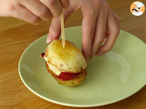 Raclette-Sandwich mit Kartoffeln - Zubereitung Schritt 4