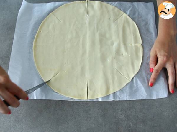Sternentorte mit Früchten - Zubereitung Schritt 1