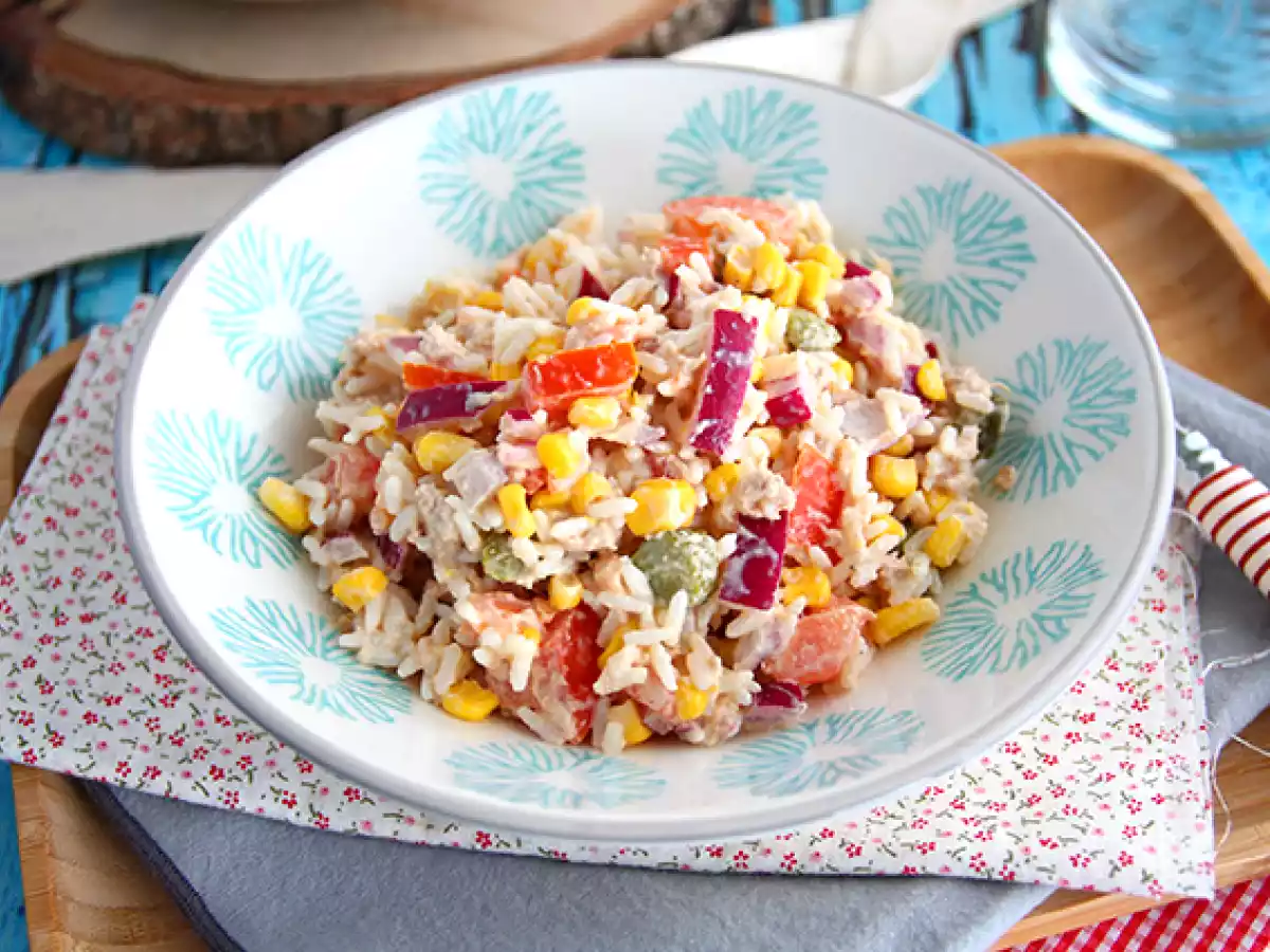 Reissalat (einfach und schnell)